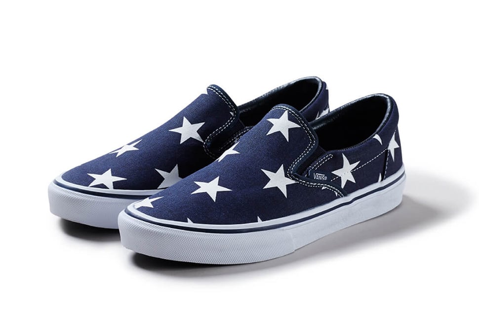 SOPHNET. x Vans Slip-On-Indigo Star Classic-1