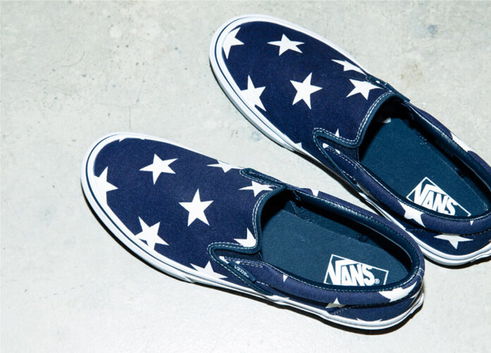 SOPHNET. x Vans Slip-On-Indigo Star Classic