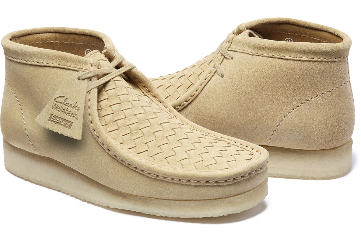 SUPREME X CLARKS WALLABEE (LATO 2016)-2