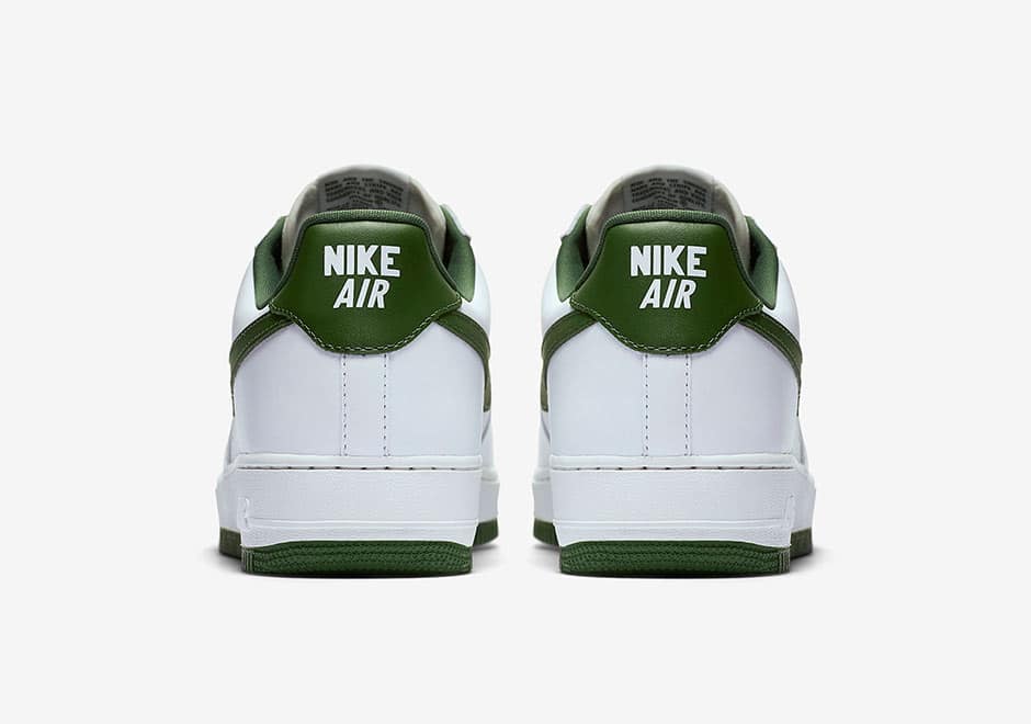 Nike Air Force 1 Low QS - Summit White : Forest GreenNike Air Force 1 Low QS-Summit White-Forest Green-4