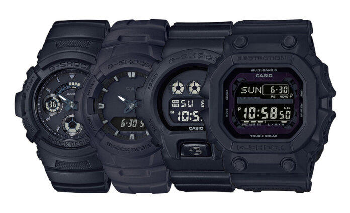 CASIO G-SHOCK-SERIA BASIC BLACK