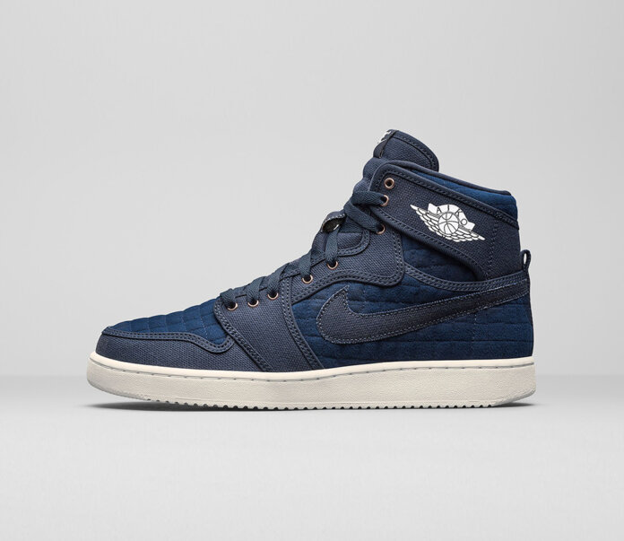 jordan 1 retro ajko blue quilted