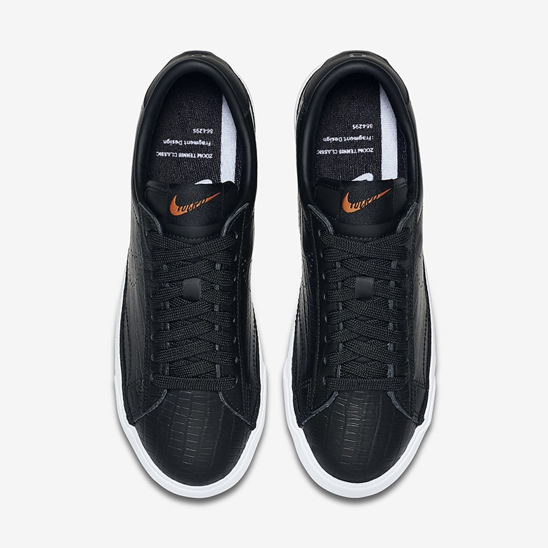 FRAGMENT DESIGN X NIKE TENNIS CLASSIC-BLACK AND WHITE-6