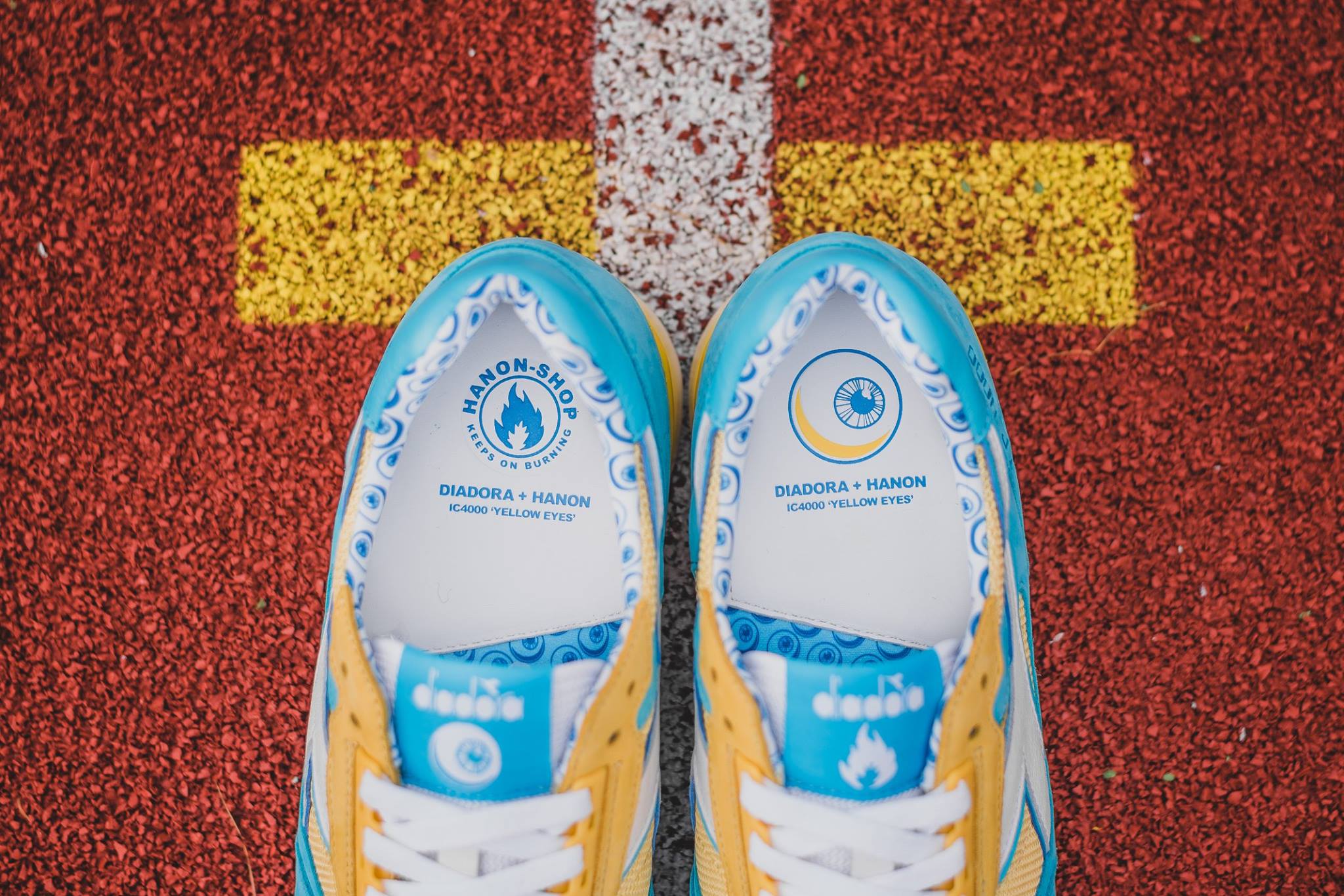 Hanon x Diadora IC4000-Yellow Eyes