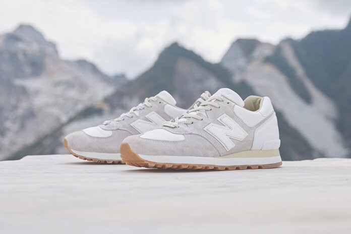 END. x New Balance 575 „Marble White”