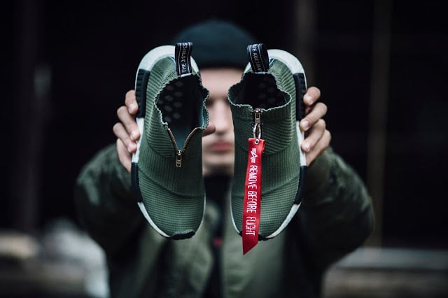 adidas NMD x Alpha Industries MA-1 custom by Zulu Kuki