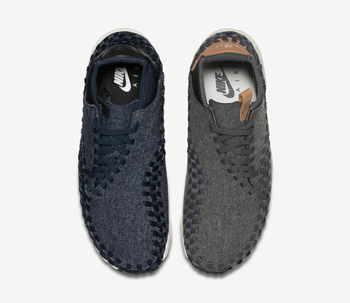 NIKE AIR FOOTSCAPE WOVEN CHUKKA-DENIM AND WOOL