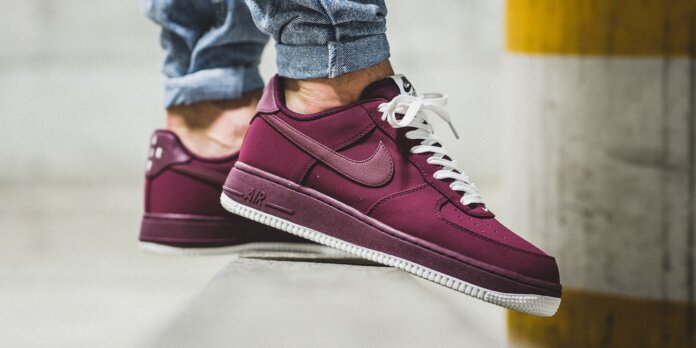 Nike Air Force 1 Low Night Maroon Night Maroon Sail