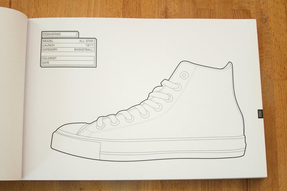 The Sneaker Coloring Book-1