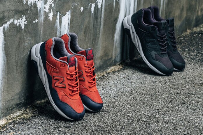 Model New Balance 580 wyposażony w GORE-TEX