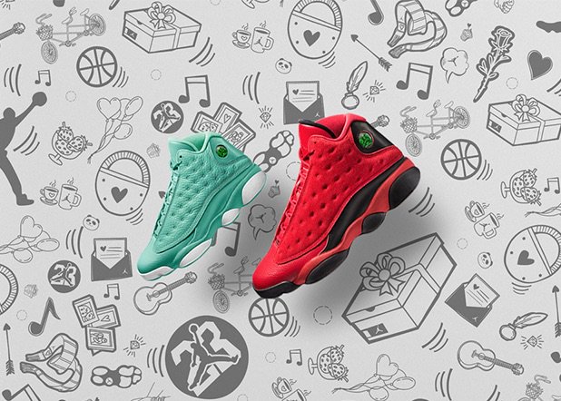 Air Jordan 13 What Is Love Pack