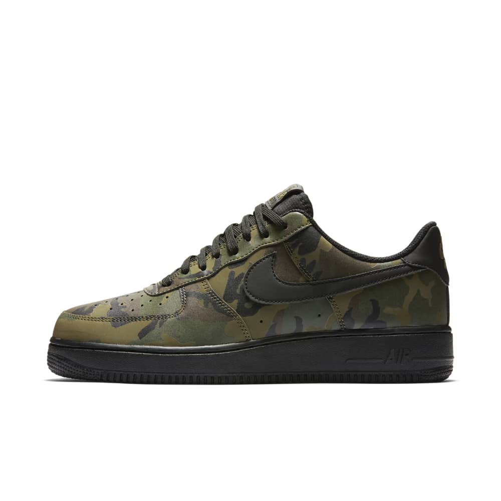 Nike Air Force 1 Low 07-Medium Olive Camo Reflective-1 copy