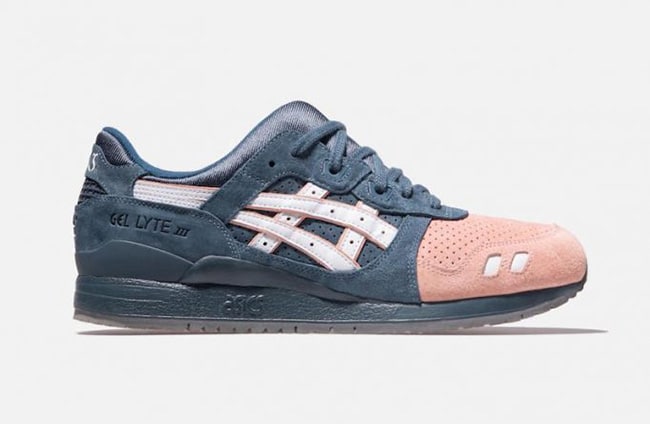 Ronnie Fieg x Asics Gel Lyte III Salmon Toe oraz Militia-1
