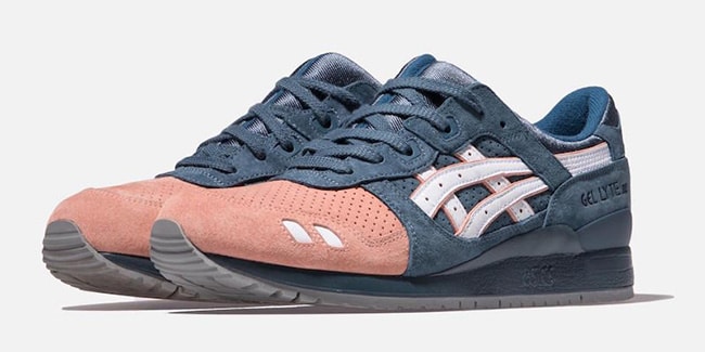 Ronnie Fieg x Asics Gel Lyte III Salmon Toe oraz Militia-2