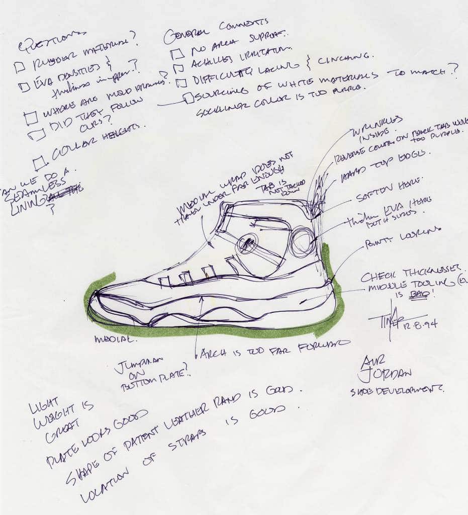 Air Jordan 11 Sketch-1