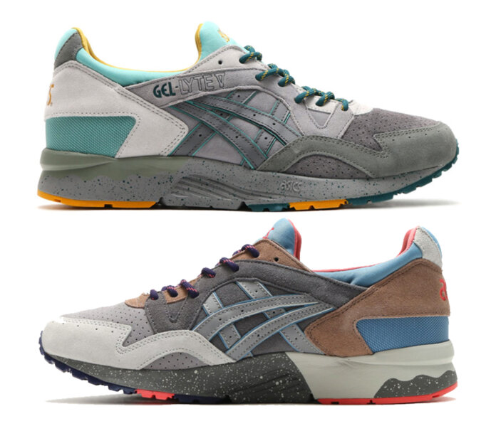 Asics Gel Lyte V Carbon Grey Pack