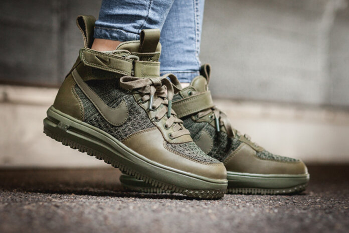 Nike Lunar Force 1 Workboot Medium Olive