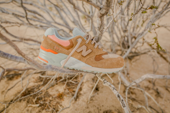 Packer Shoes x New Balance 999 Camel