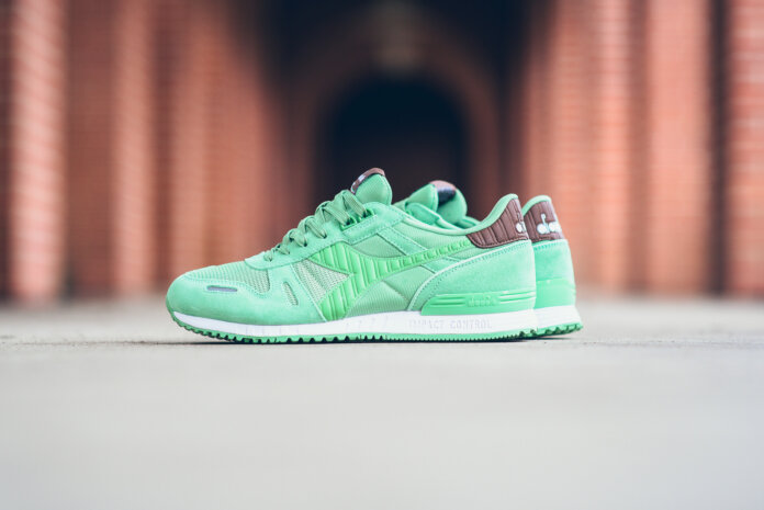 Diadora Titan II - Mint Green / Brown