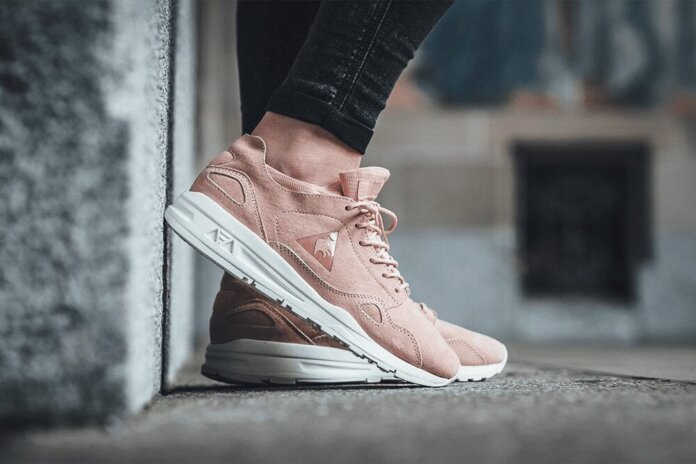 Le Coq Sportif R Flow Nubuck Rose Cloud