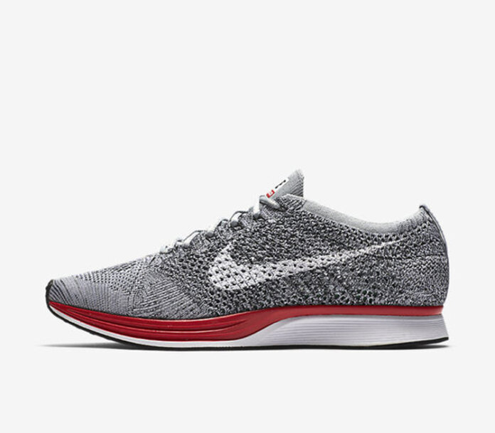 Nike Flyknit Racer Wolf Grey White Pure Platinum Cool Grey