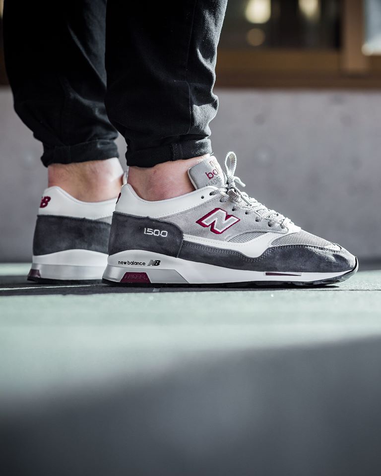 New Balance 1500 Made In England Grey Red-1