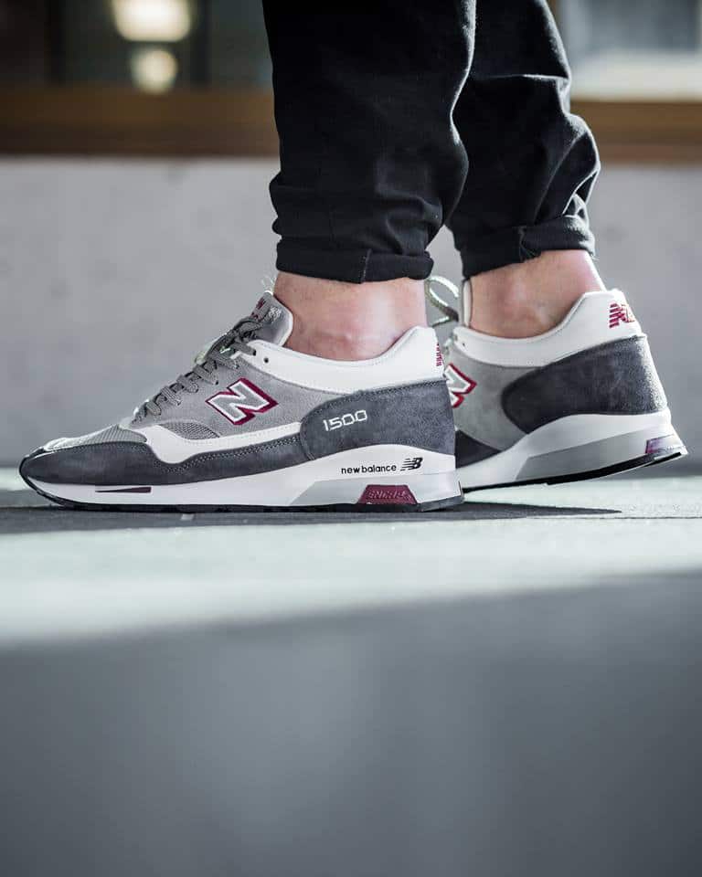 New Balance 1500 Made In England Grey Red-2