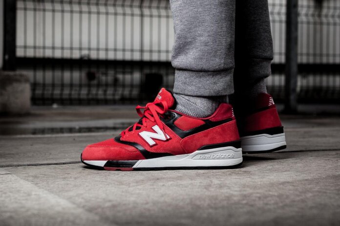 New Balance 597 Red Black