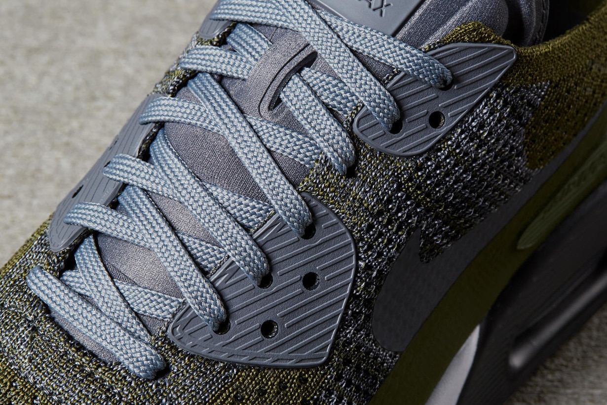 Nike Air Max 90 Ultra Flyknit – Olive : Grey 3