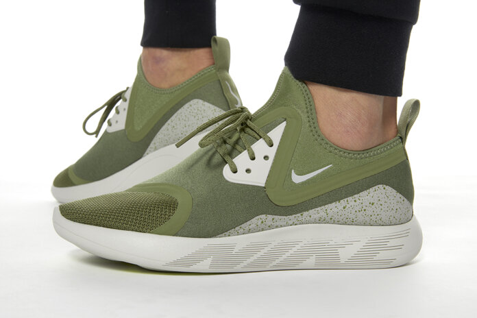 Nike LunarCharge Essential Palm Green Volt Light Bone