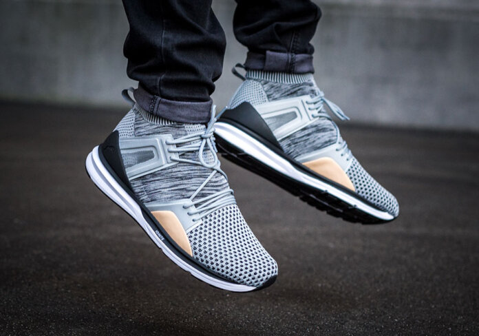 Puma Blaze Of Glory Limtless Hi EvoKnit Quarry Puma Black Puma White Puma Blaze Of Glory Limtless Hi EvoKnit Quarry Puma Black Puma White