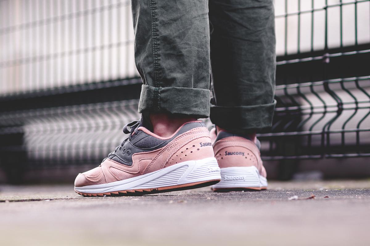 Saucony Grid 8000 Salmon-2