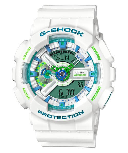 Zegarki Casio G-Shock White and Green Pack-3