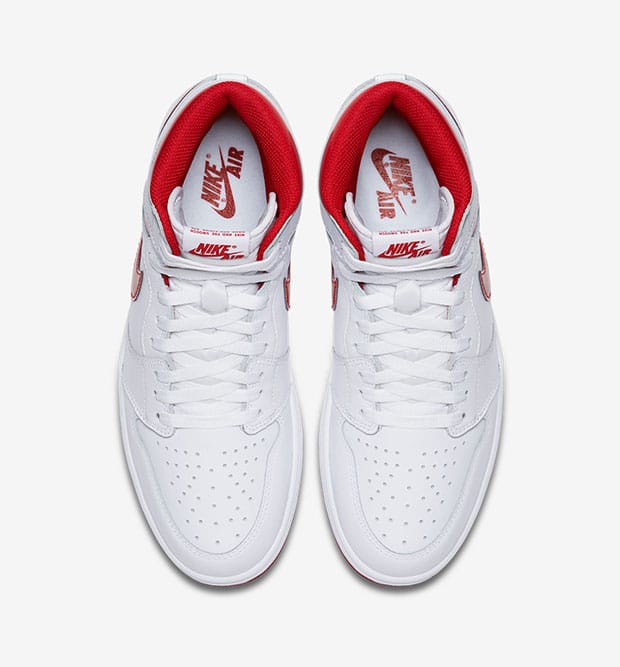 Air Jordan 1 OG Metallic Red-4