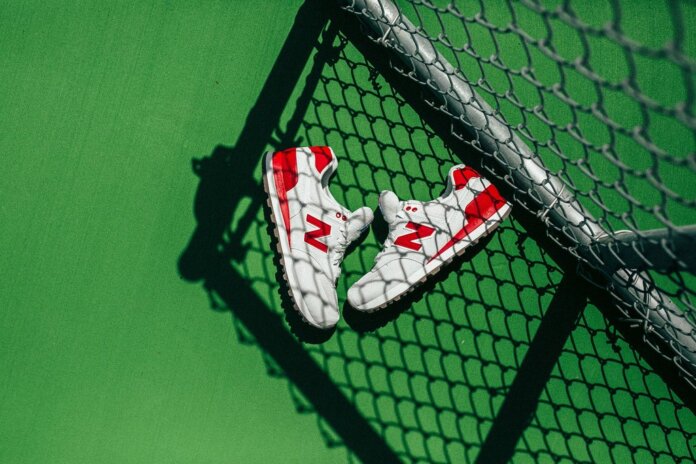 Damskie New Balance 574 Sea Salt Red Damskie New Balance 574 Sea Salt Red