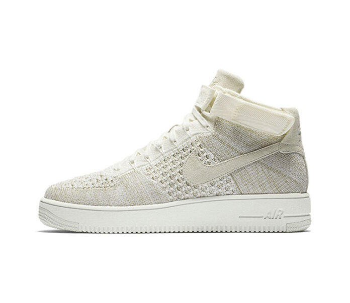 Nike Air Force 1 Ultra Flyknit Mid Sail Nike Air Force 1 Ultra Flyknit Mid Sail