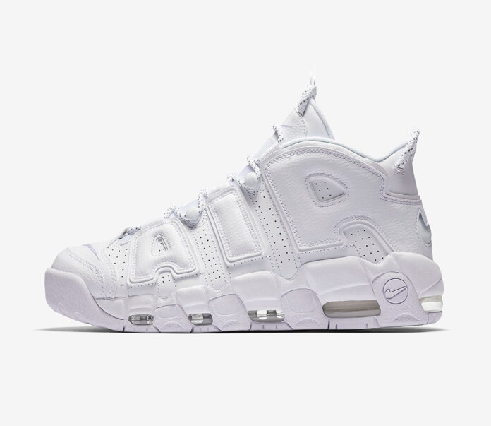Nike Air More Uptempo Triple White Nike Air More Uptempo Triple White