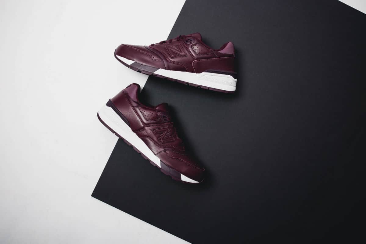 New Balance 597 Leather „Burgundy