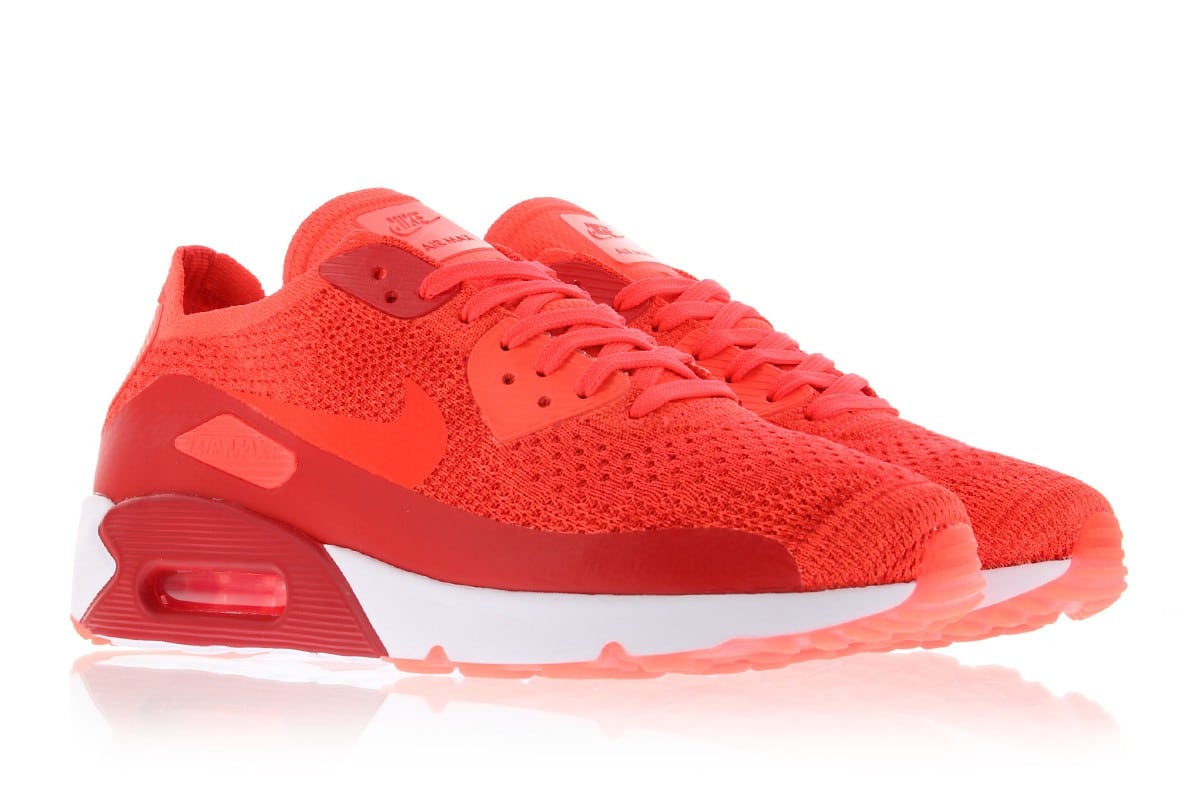 Nike Air Max 90 Ultra 2.0. Flyknit – Bright Crimson2