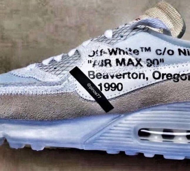 Off-White x Nike Air Max 90 Zajawka Off-White x Nike Air Max 90 Zajawka