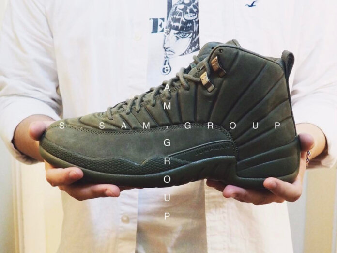 PSNY x Air Jordan 12 Olive Zajawka PSNY x Air Jordan 12 Olive Zajawka