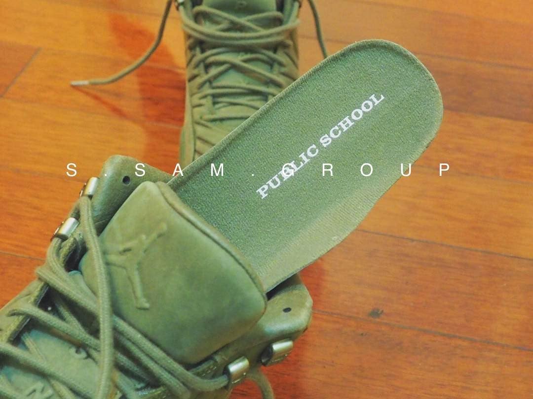 PSNY x Air Jordan 12 Olive Zajawka-7
