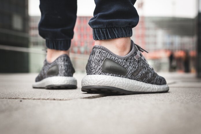 adidas PureBOOST LTD - Grey : White adidas PureBOOST LTD - Grey : White