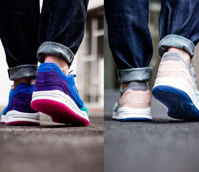 Le Coq Sportif Suede Riviera and Lack Blue Pack Le Coq Sportif Suede Riviera and Lack Blue Pack
