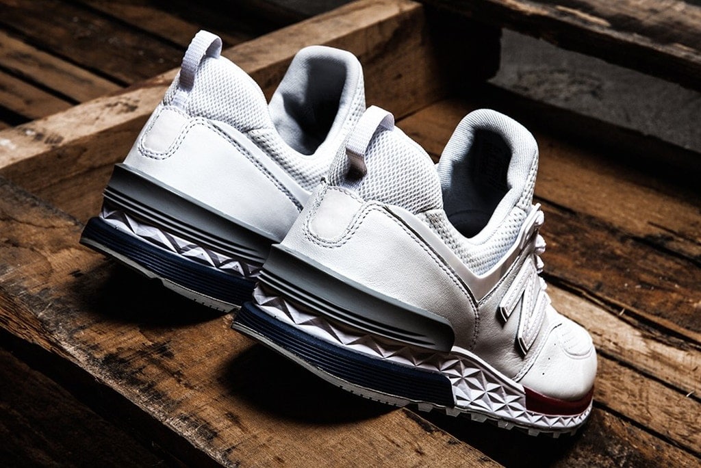 New Balance 574 – White : Black – Red7