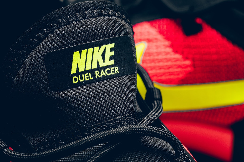 Nike Duel Racer – Bright Crimson : Volt2