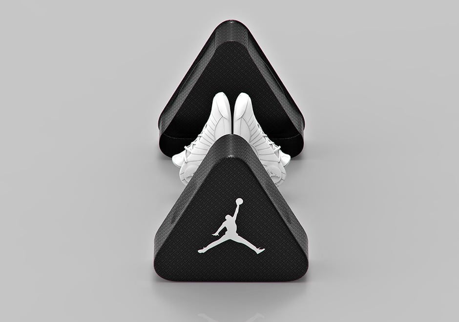 Swietny pomysl na trojkatne pudla na buty Air Jordan-2