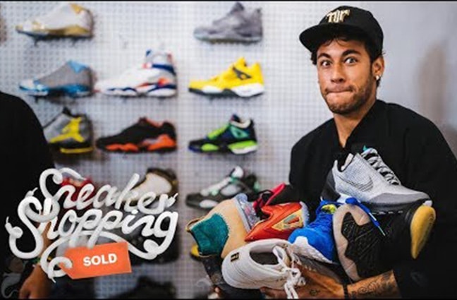 Neymar idzie na sneakersowe zakupy (Complex)