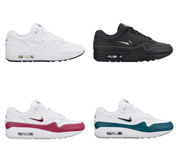 Nike Air Max 1 Jewel cztery nowe wersje Nike Air Max 1 Jewel cztery nowe wersje