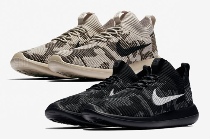Nike Roshe Two Flyknit V2 dwie kolejne wersje z zestawu Camo Nike Roshe Two Flyknit V2 dwie kolejne wersje z zestawu Camo